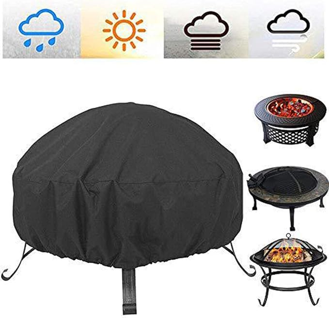 Fire Pit Cover, Fire Pit Cover Round, Heavy Duty