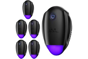 Upgraded Ultrasonic Repeller,Indoor Ultrasonic Repellent, Electronic Plug in Pest Control for Bugs,Mosquito,Roach, Ant, Rodent, Mouse, Spider Repellent for House, Warehouse, Garage (Black)