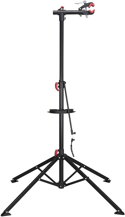 Yaheetech Adjustable Height Bicycle Workstand Folding Bike Repair Stand