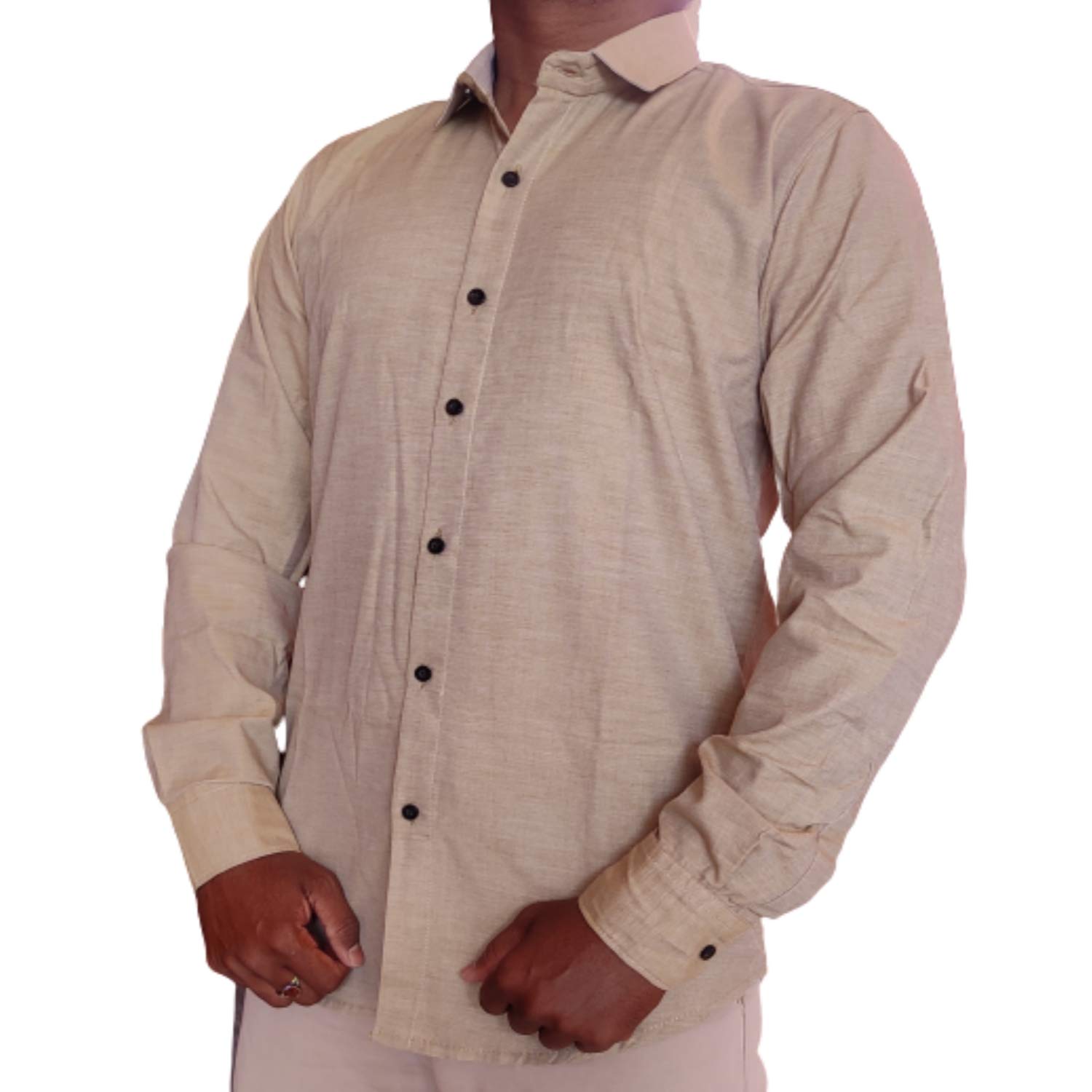 Buy Men Cotton Shirts regularfit (White) at Amazon.in