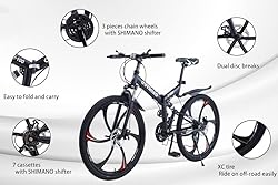 Outroad Folding Mountain Bike Foldable/Unfoldable