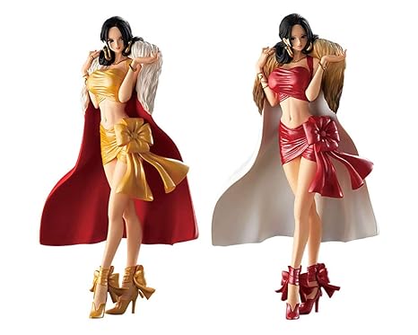 Animation Art Characters One Piece Glitter Glamours Boa Hancock Figure Christmas Style A Gold No Box Collectibles Japanese Anime