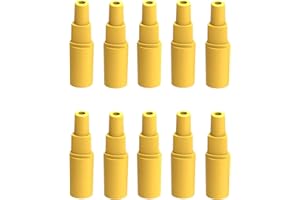 BabyValley New Version Backflow Adapter for Spectra S1, Spectra S2, Spectra 9 Plus Pump to Use with Medela Breastshield Parts; Connects Between Medela Flange and Spectra Backflow Protector (yellow10)