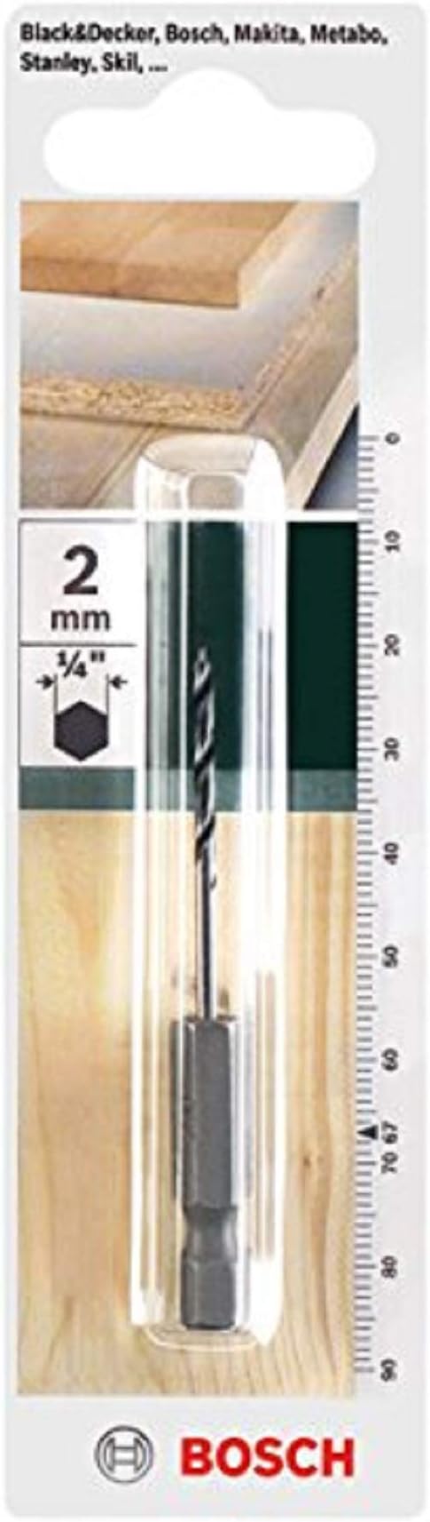 Bosch 2 mm Hex Shank Wood Drill Bit