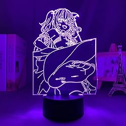 vcvcvc Genshin Impact Qiqi Wish lamp Game Light 3D