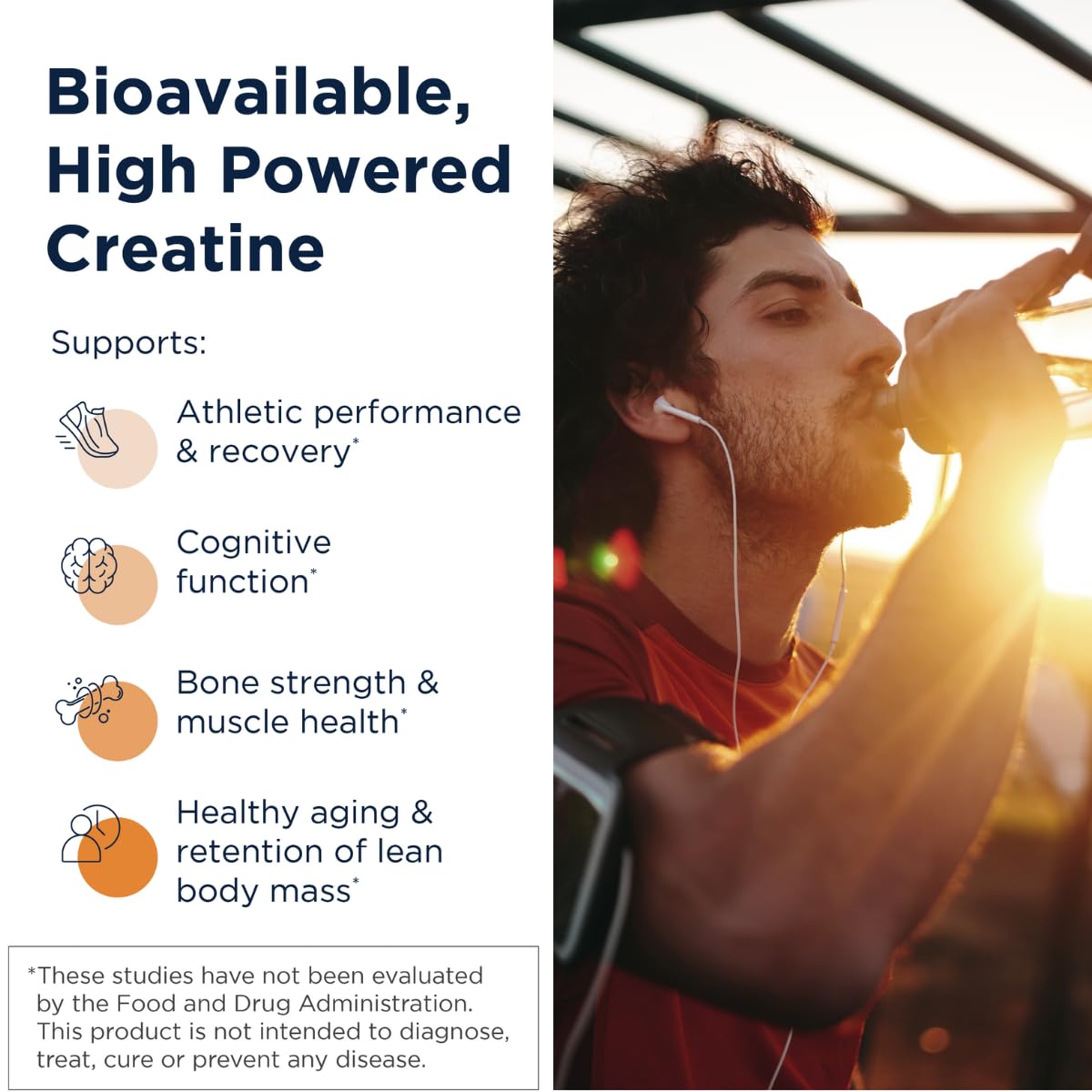 Designs for Health Micronized Creatine Monohydrate Unflavored Powder, 90 Servings, 5g per Serving – for Women & Men to Support Muscle Strength and Brain Health