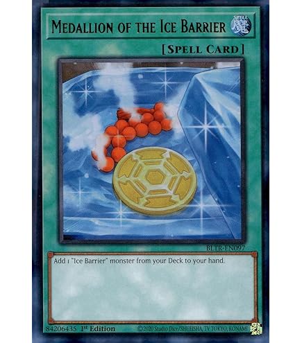 Yugioh! X3 Hexa Spirit Of The Ice Barrier - Bltr (ur) Tercia Hexa Spirit Of The Ice Barrier Inglés