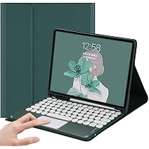 Androidタブレットアクセサリー Galaxy Tab S10 Lite Book Cover Keyboard Keyboard Case for Galaxy Tab S10 Lite/ S10 FE/S9FE/S9/S8 /S7