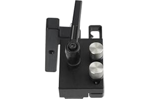 Aluminum Miter Track Stop for 19mm T-Slot, Router Table Fence Stop Limiter, Woodworking T-Track Sliding Block Accessory, Cut 