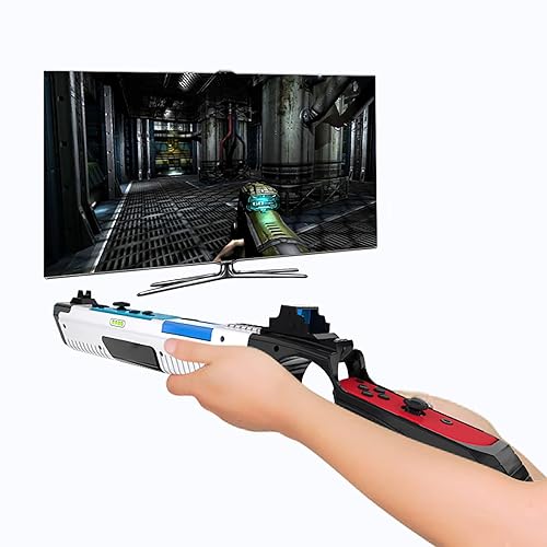 BRHE Switch Shooting Game Gun Controller for Nintendo Switch/OLED