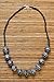 Paper Bead Chunky Asali Necklace - Blue - Fair Trade BeadforLife Jewelry from Africa