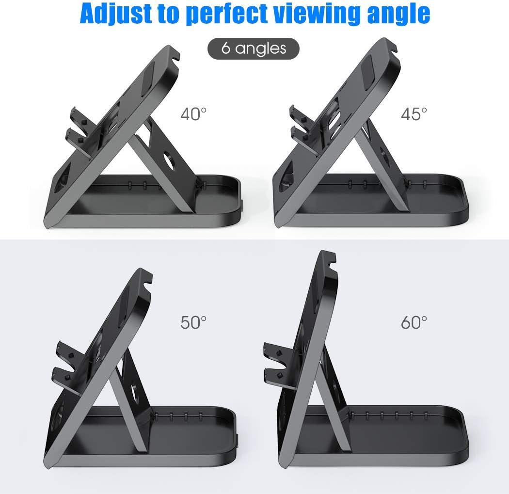 OIVO Switch Pro Controller Clip Mount for Nintendo Switch/Switch Lite, Clip Clamp Holder Mount for Nintendo Switch Pro Controller - Adjustable Stand Included (2 in 1): Electronics