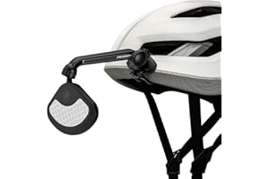 PIDZOOM Bike Helmet Mirror for Cycling - 360° Adjustable and Rotating Safe Rearview Mirror for Bike Riding Accessories and Ot