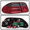 Tail Lights For 96-02 Mercedes Benz W210 E-Class LED - Red Smoke in ...
