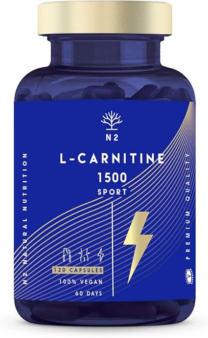 L-Carnitine Capsules 1500mg Strong Fat Burner Weight Loss