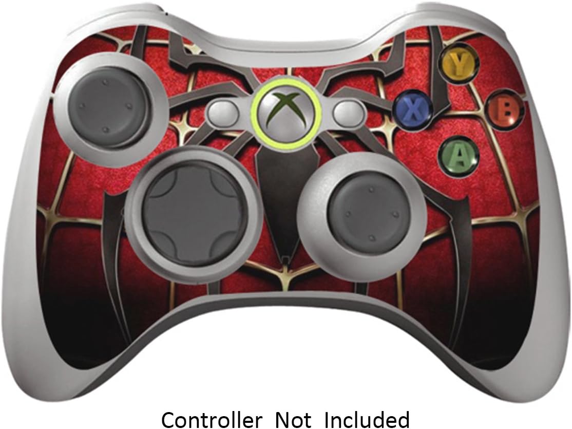 Skins for Xbox 360 Controller Stickers Games Wireless Custom X360 Modded Controllers Decals X 360 Controller Modz Cover Decal Skins - Widow Maker Black [ Controller Not Included ] by GameXcel ?