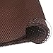 KISSTAKER Speaker Cloth Stereo Grill Fabric Mesh for Audio Brown 55