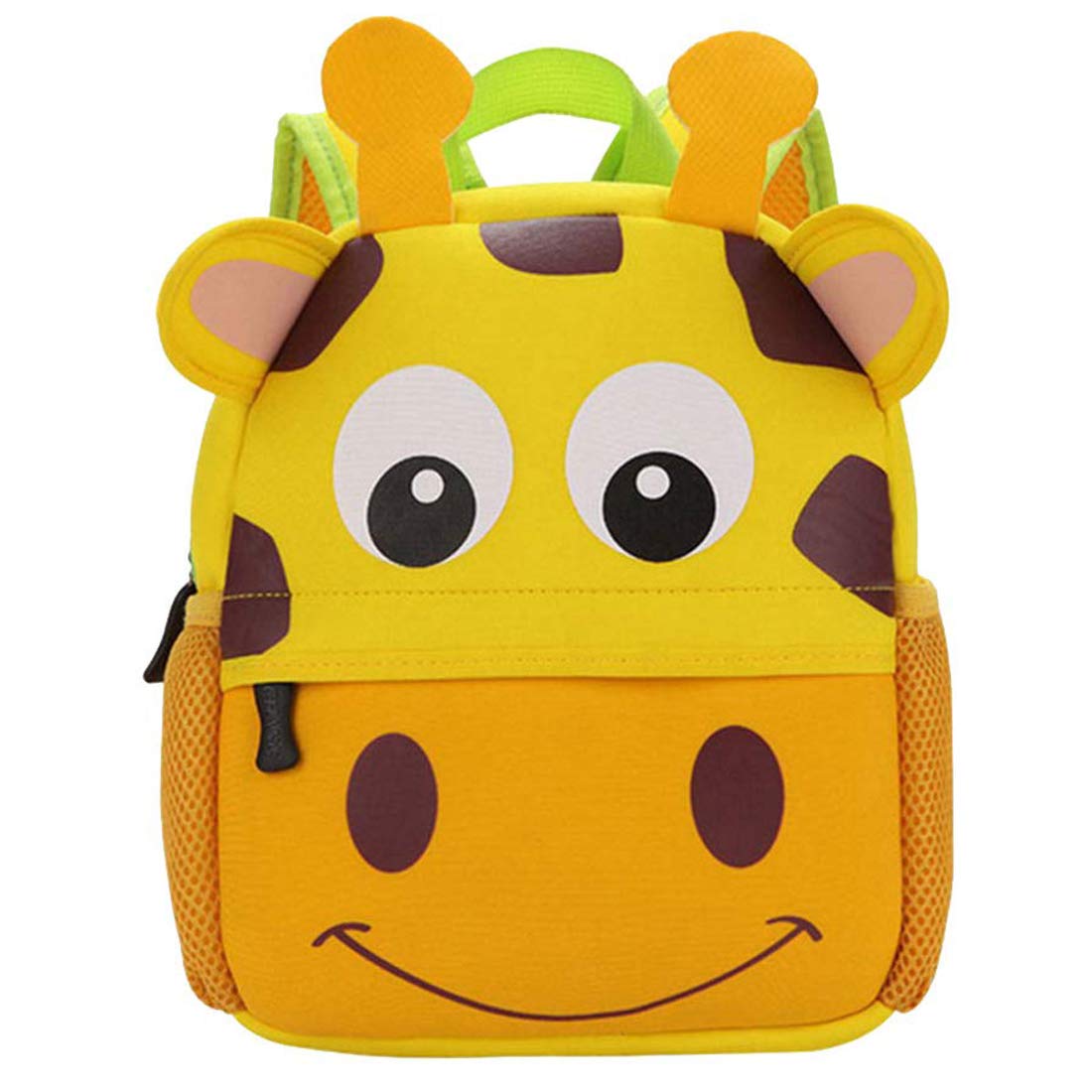 BAIGIO Children's Backpack Waterproof Nursery Bag Toddler Kids School Bag with Animal Design (Giraffe, S)