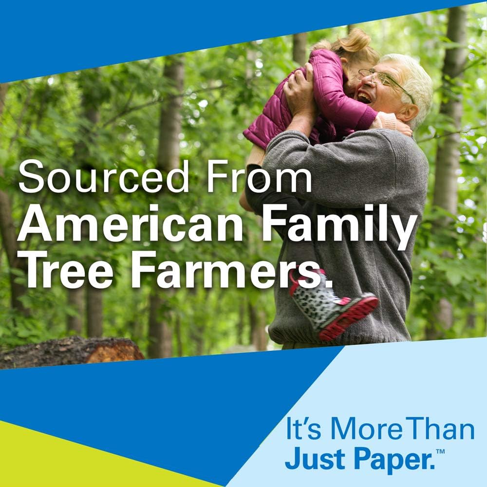 Hammermill Premium Color Copy 28lb Paper, 8.5x11, 1 Ream, 500 Sheets, Made in USA, Sustainably Sourced From American Family Tree Farms, 100 Bright, Acid Free, Premium Color Copy Printer Paper, 102467R : Laser Printer Paper : Office Products