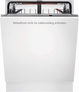 AEG FSE62600P Vollintegrierter-Geschirrspüler / 60cm / AirDry - perfekte Trocknungsergebnisse / energiesparend / Besteckkorb / Glasprogramm / Beladungserkennung / Intensivprogramm / Kurzprogramm / St