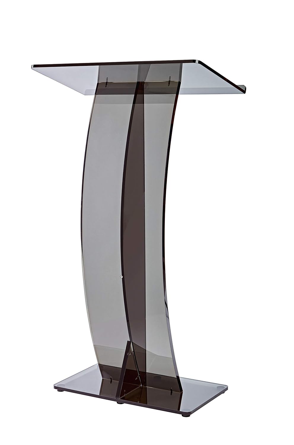 Easy To Setup Curved Stand Design For Lectures Recitals Speech