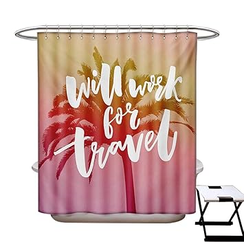 Amazon Com Blountdecor Quote Shower Curtains Fabric Extra Long