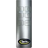 Replacement Remote Compatible with Serta Motion Essentials/iSeries - Grey Serta Logo Control for Adjustable Beds
