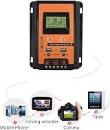Regun 30A MPPT Solar Charge Controller 12V 24V LCD Dual USB Lead-acid Battery view 6