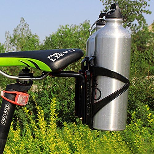 SUPOW Bike Two Water Bottle Cage Mount Aluminum Alloy Double Kettle