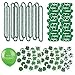 109 Piece Mega St Patrick's Day Toy Novelty Assortment; 12 Shamrock Necklaces, 24 Rubber Shamrock Bracelets, 72 St Patrick's Tattoos + BONUS Gift Boutique Happy St Patrick's Day Balloon!!