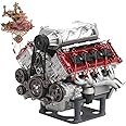 Amazon.com: EnuoChbuild V8 Engine Kit That Runs, 3D Printed Functional ...
