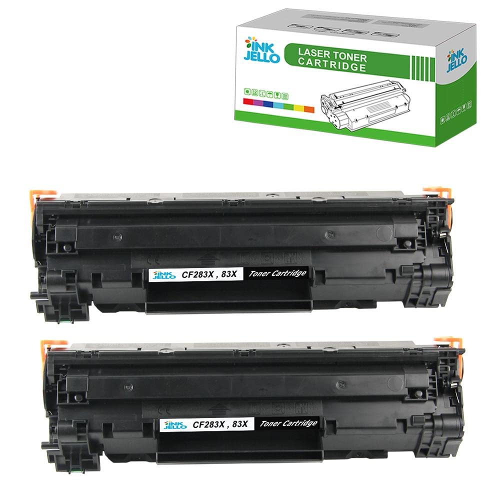 Inkjello Compatible Toner Cartridge Replacement for HP LaserJet Pro M201dw M201n MFP M225dn MFP M225dw Printers (Black, 2-Pack)