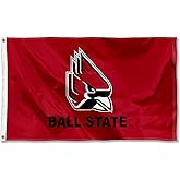 Ball State Cardinals New Logo Flag