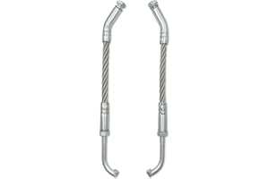 ARU Ice Scratchers Kit Compatible with All Reverse and Non-Reverse Gear Equipped Snowmobiles, Designed for 2-1/2" Track Heights