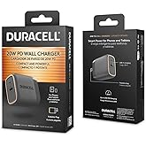 DURACELL 20W PD Folding Wall Plug | USB-C Wall Charger | Excellent for Charging Your Smart Phone | Tablet | Laptop | Convenient for Travel