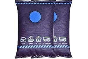 Dehumidification Bag Desiccant, Color Changing Design, Double Locked Edge, One Pack for Two Years, Reusable Dehumidifier Bags