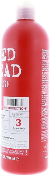 Tigi Bed Head Urban Antidotes Resurrection Shampoo 750ml Damaged Hair Care view 3