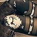 GBSELL Women Bull Arrows Printed Stretchy Pants Leggings Sport Casual (Black, L)