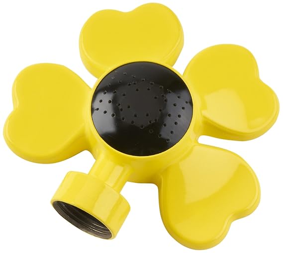 COLOURWAVE CW901RY Flower Design Circular Spot Sprinkler Yellow