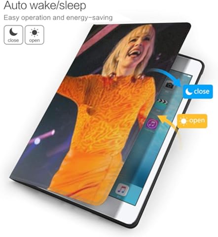 Wehoiweh Carly Rae- Jepsen Carcasa fina y ligera antiarañazos con soporte ajustable, suspensión automática, protección trasera para iPad Air3 10.5 iPad 7ª 10.2 talla única