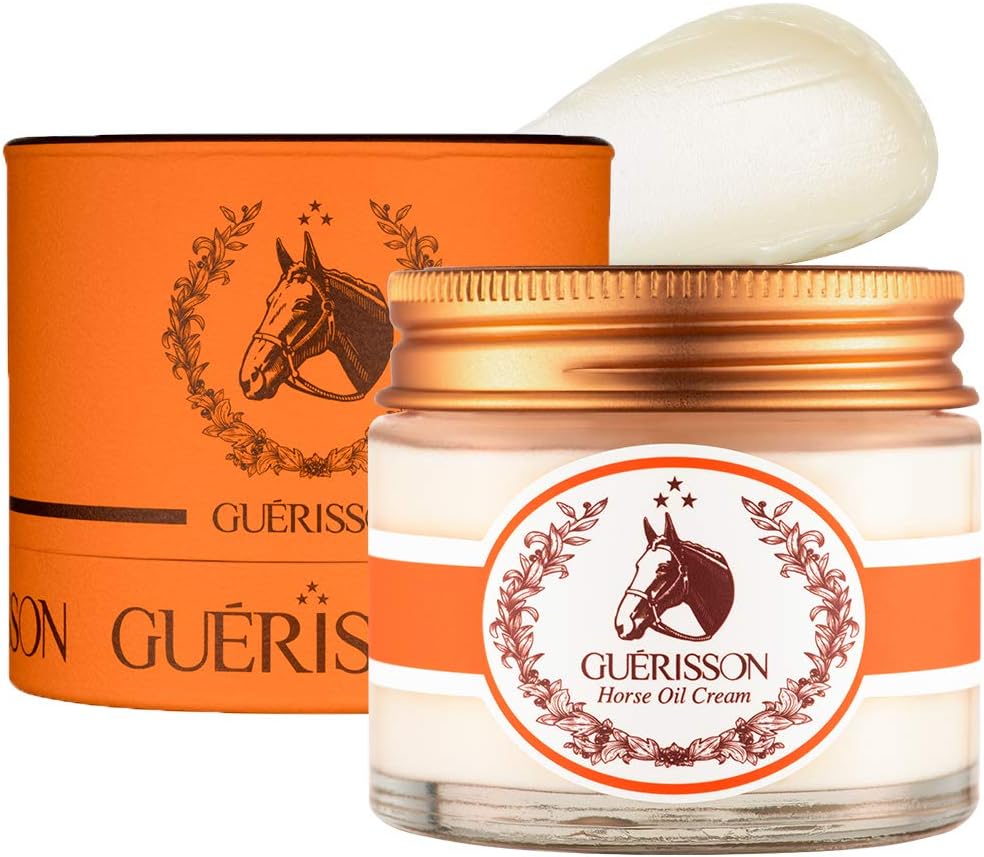 GUÉRISSON 9 Complex Cream 2.5oz (70g) - Horse Oil Rejuvenating & Lifting Skincare, No Irritation Hypoallergenic Melting Butter Texture Cream, Controlling Oil and Moisture Balance of Skin