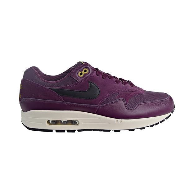 Amazon.com | Nike Air Max 1 Premium Men's Shoes Bordeaux/Desert Moss/Black 875844-601 (11 D(M 