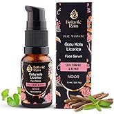 Botanic Rain Ayurveda Face Oil with Gotukola, Licorice & Organic Vitamin C – Anti-Aging, Hydrating Face Serum for Crepey & Mature Skin – Natural, Vegan & Ayurvedic – 0.51 fl oz