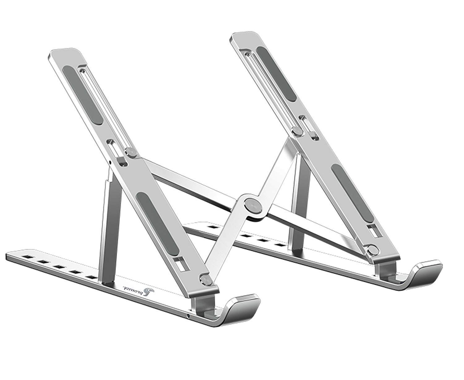 SHIVAM MART Portable Mini Laptop PC Tablet Holder Stand Height Adjustable Foldable Ergonomic for