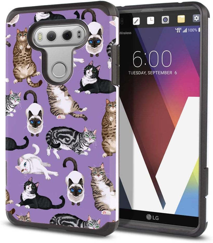 Best lg v20 purple hybrid phone case