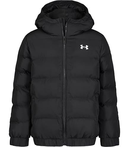 Amazon.com: Columbia Youth Unisex Puffect Hooded Jacket, Black, X