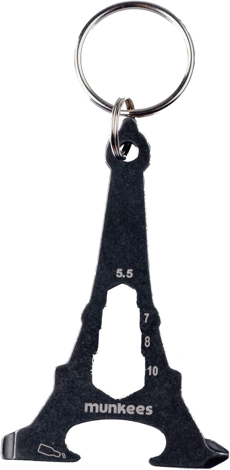 Keychain Multi-Tool Hippo Bottle Opener Multitool Key Tool Stainless Steel