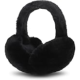 Oweisong Winter Earmuffs for Women Men Cute Fuzzy Ear Covers Cold Weather Plush Ear Warmers Winter Accessories