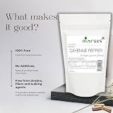 Nutrics Cayenne Pepper 550mg 90 V Capsules Vegan Supplement view 8