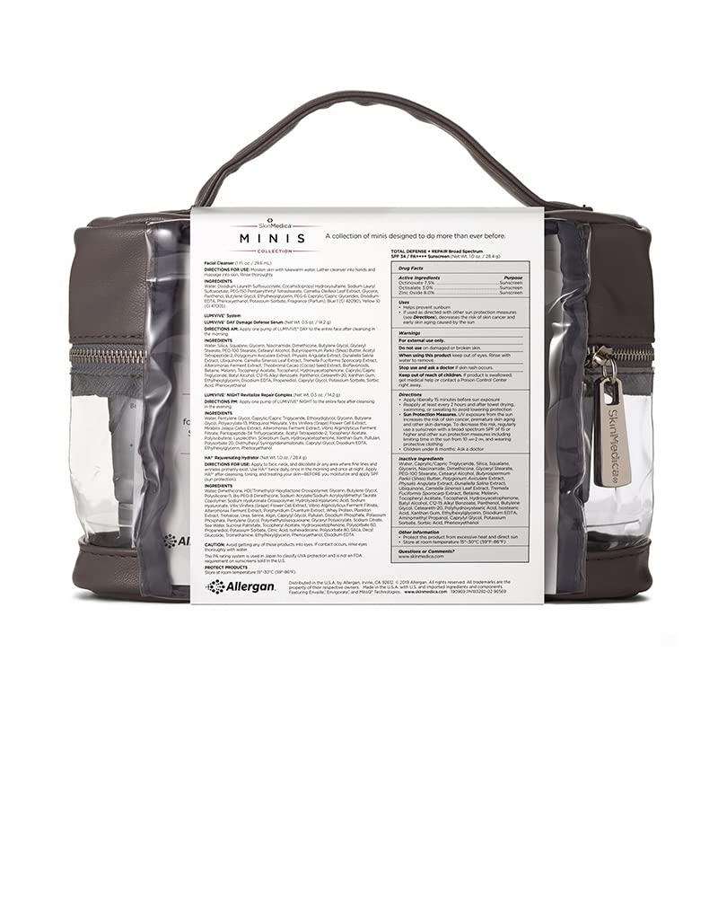 SkinMedica Minis Collection, 5 piece travel set